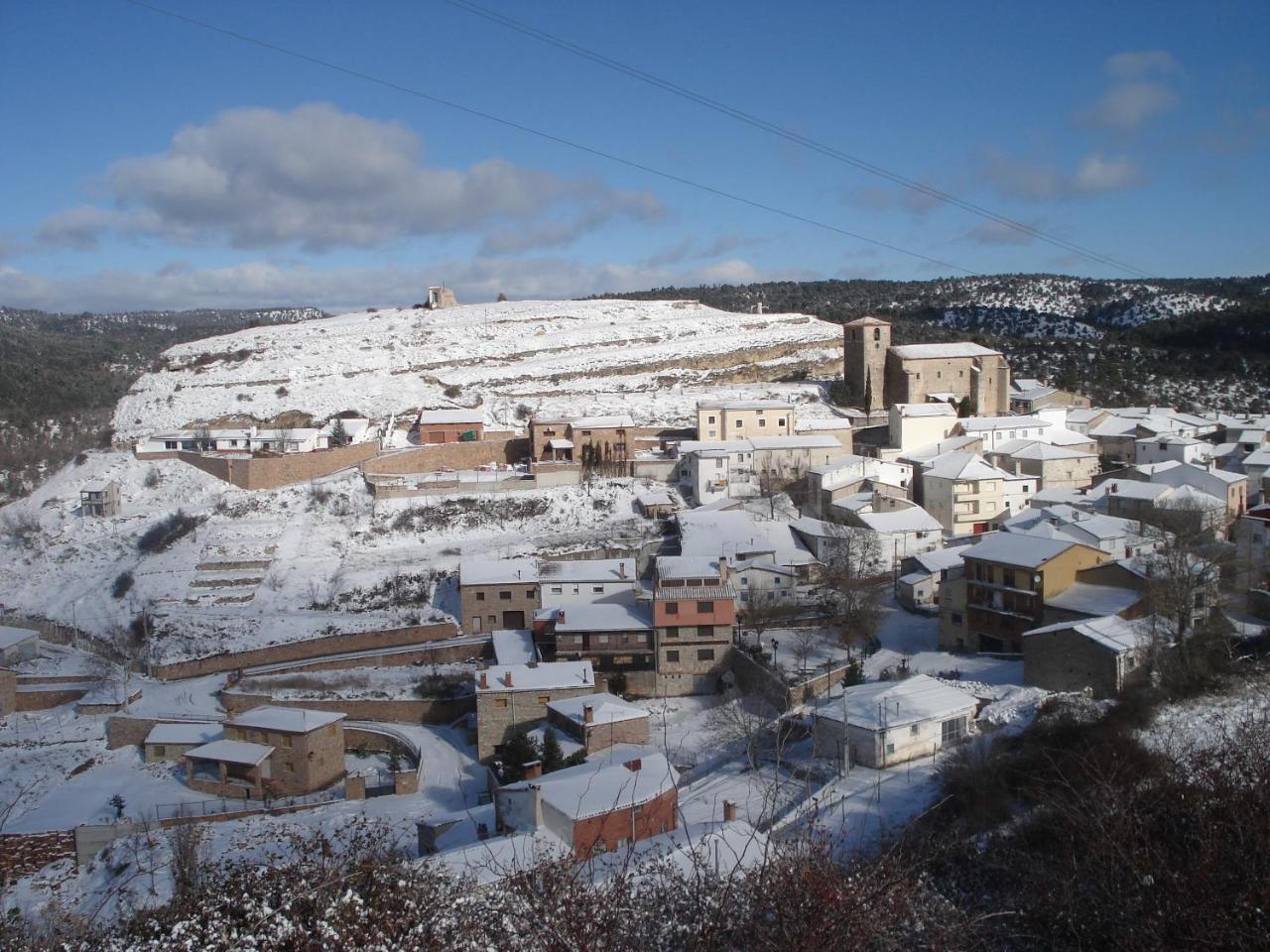 Fuente Del Gamellon Pensionat Buenache de la Sierra Exteriör bild